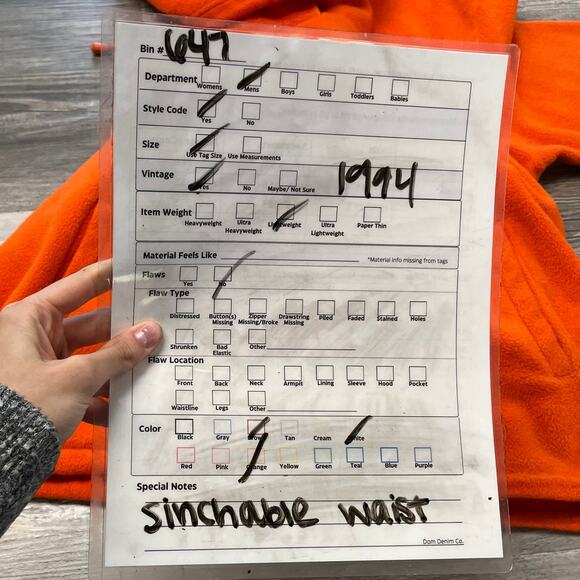 Vintage 1999 NFLP Edge Cleveland Browns Orange Mens M Fleece Pullover Hoodie - Picture 9 of 9